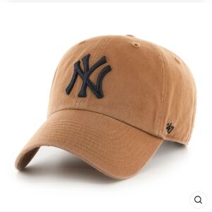 47 Brand Brown and Black NY Cap